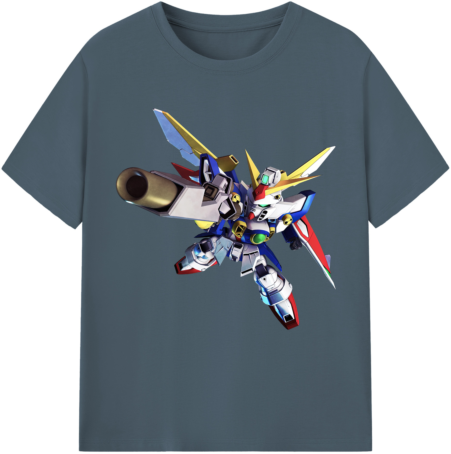 （画像用） 機動戦士ガンダム Mobile Suit Gundam 綿100％半袖Tシャツ（フロントプリント）